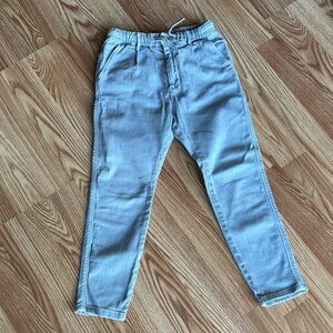 Light Blue Casual Pants